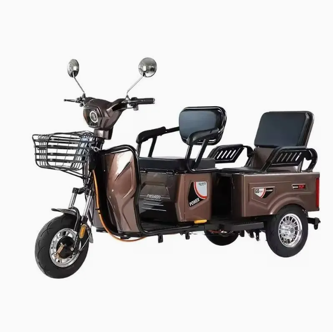 SVersatile 2-3 Seater Electric Tricycle with Spacious Front Basket