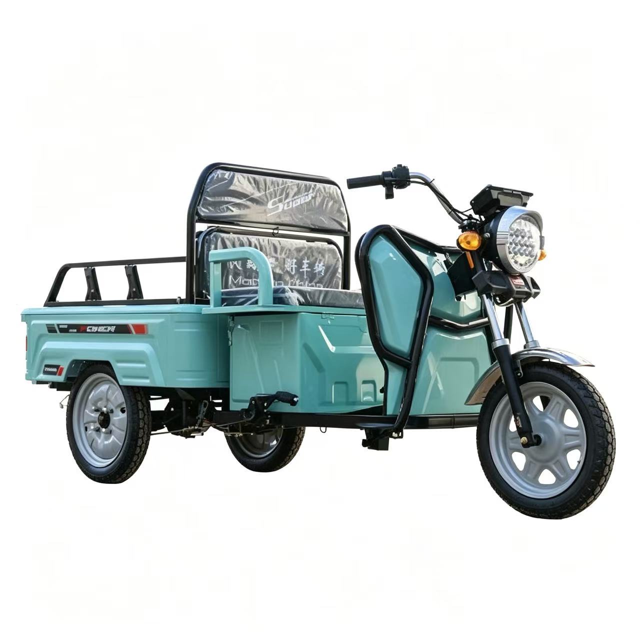 Comfortable 30h Electric Tricycle with Hydraulic Front Fork